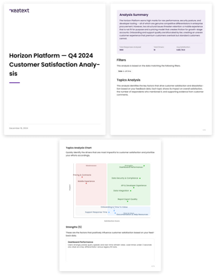 The quality of the in-browser PDF generation allowed it to be easily shared with stakeholder