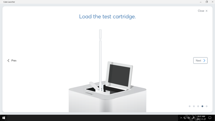 DNA Test UI, FDA Cleared
