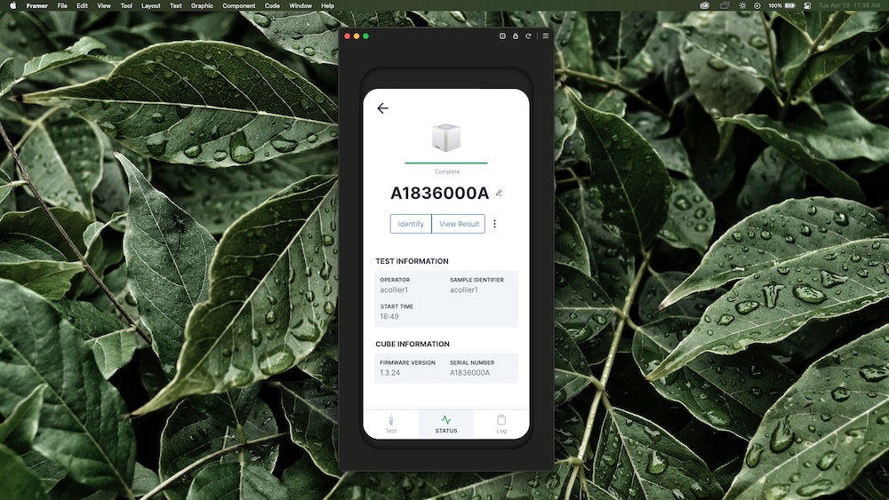 Environmental Testing App